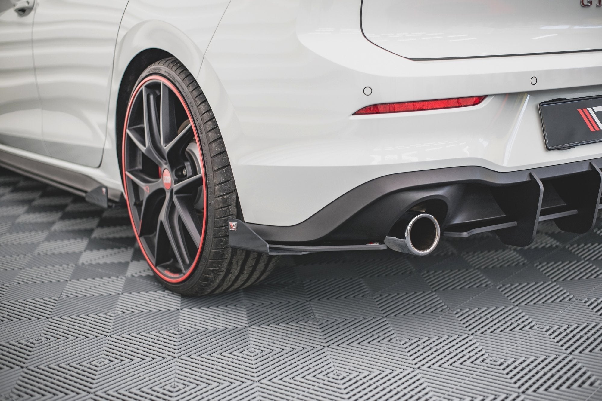 Prelungire splitter bara spate si flapsuri Volkswagen Golf 8 GTI 2020- v17 - Maxton Design