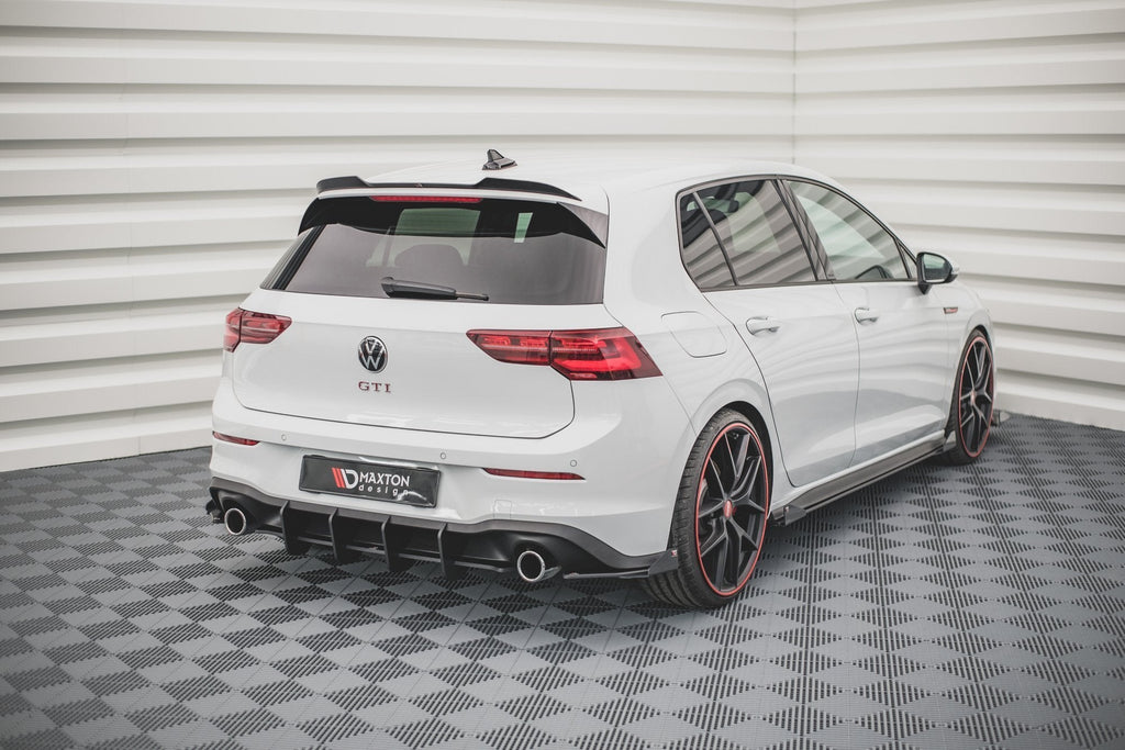 Prelungire splitter bara spate si flapsuri Volkswagen Golf 8 GTI 2020- v17 - Maxton Design