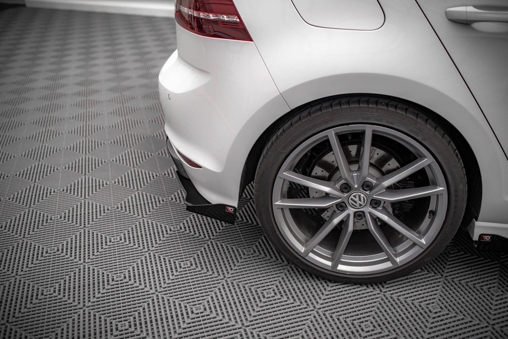 Prelungire splitter bara spate si flapsuri Volkswagen Golf 7 R 2013-2016 v37 - Maxton Design