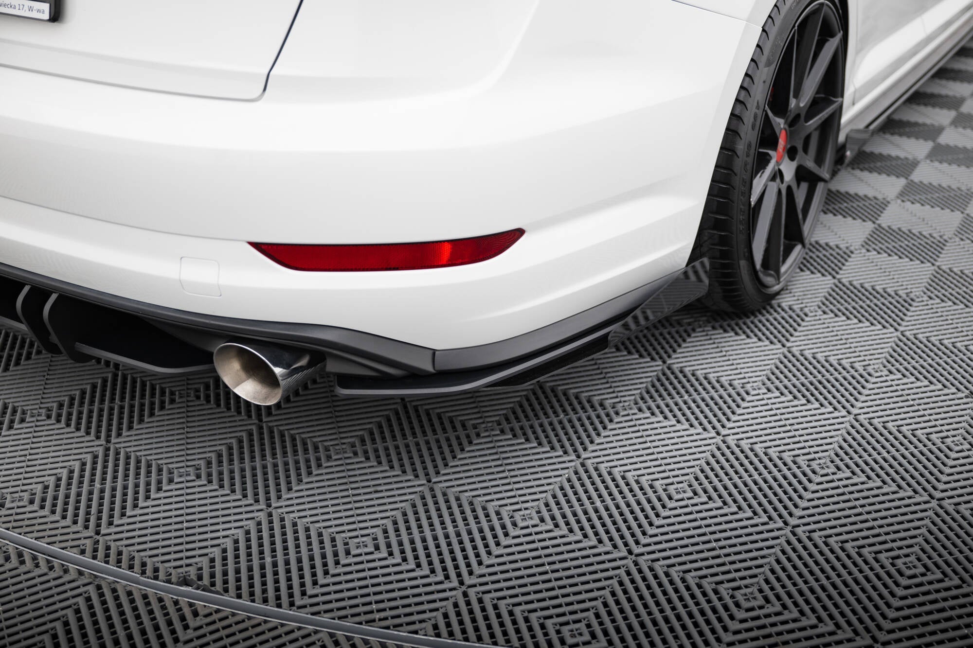 Prelungire splitter bara spate Volkswagen Jetta GLI Mk7 2018-2021 v3 - Maxton Design