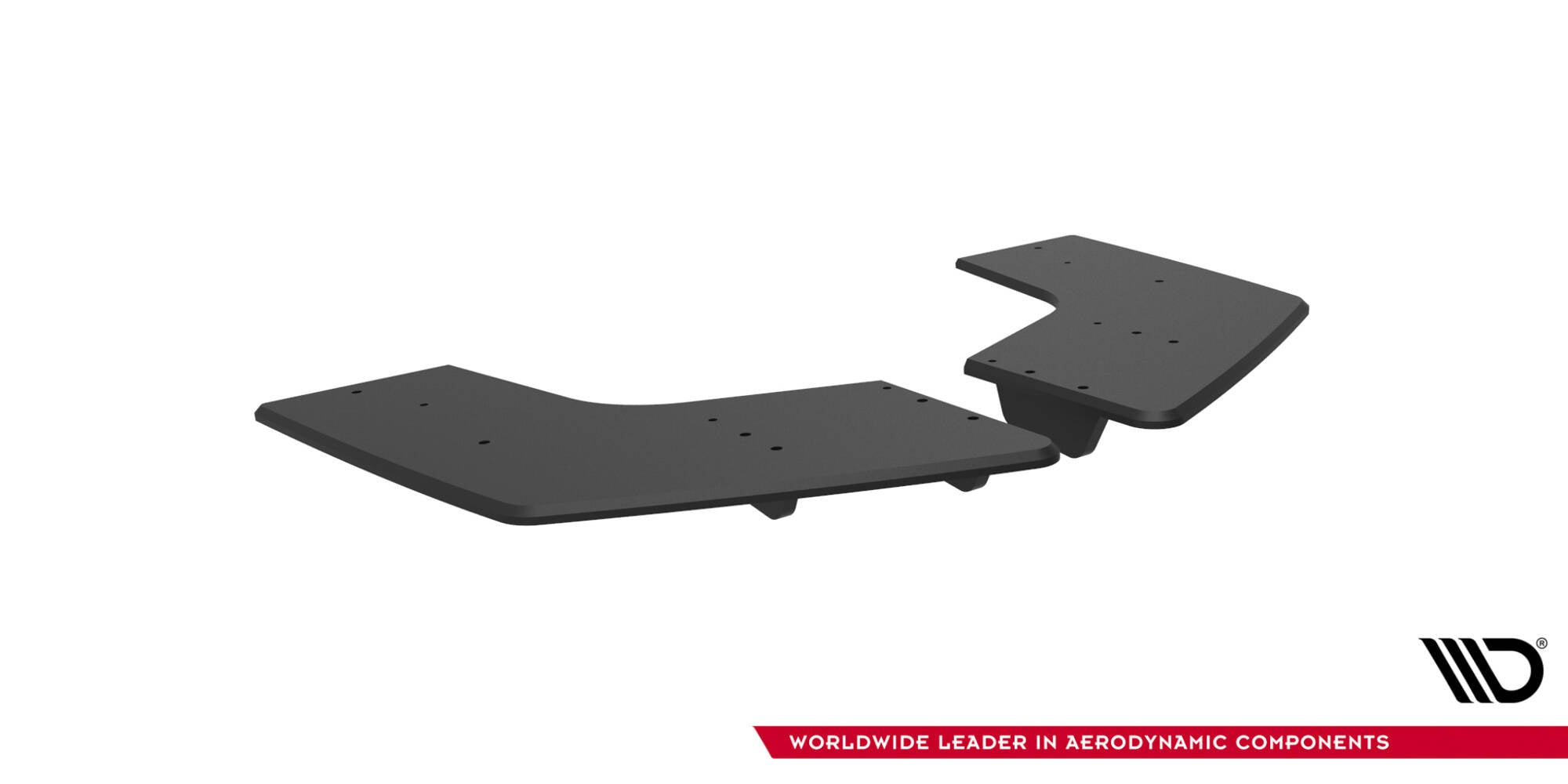 Prelungire splitter bara spate Mitsubishi Lancer EVO X 2007-2015 v4 - Maxton Design
