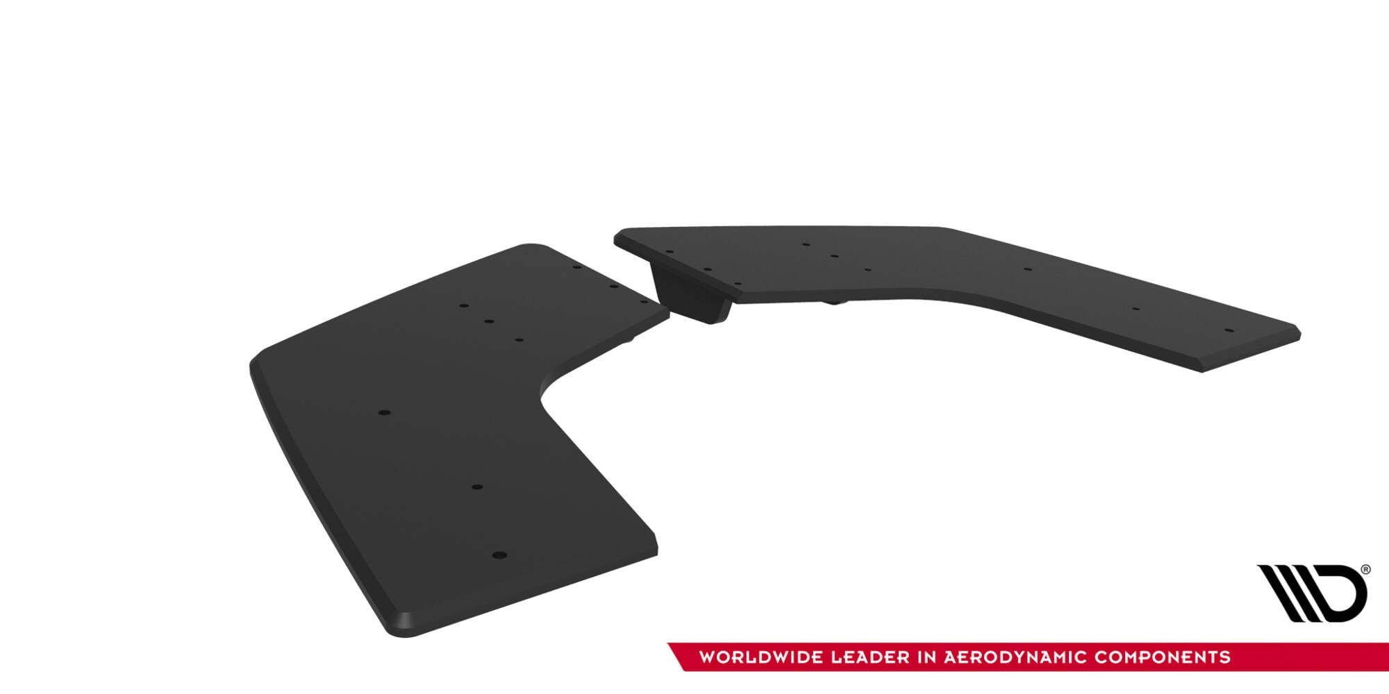 Prelungire splitter bara spate si flapsuri Mitsubishi Lancer EVO X 2007-2015 v5 - Maxton Design