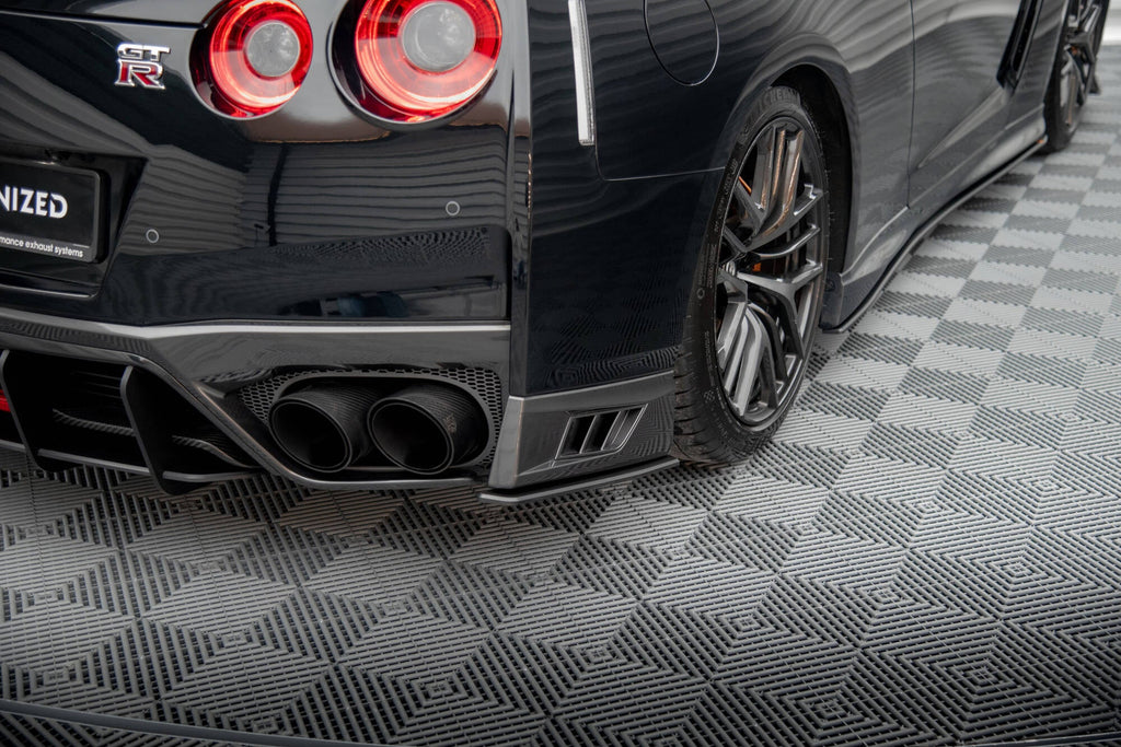 Prelungire splitter bara spate Nissan GTR R35 Facelift 2016-2022 v5 - Maxton Design