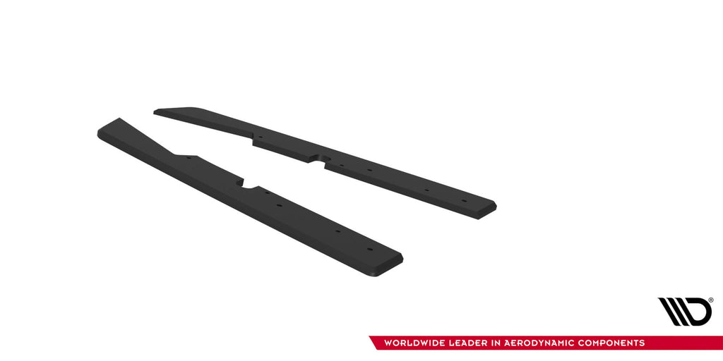 Prelungire splitter bara spate Subaru Impreza WRX STI Mk3 Facelift 2011-2014 v9 - Maxton Design