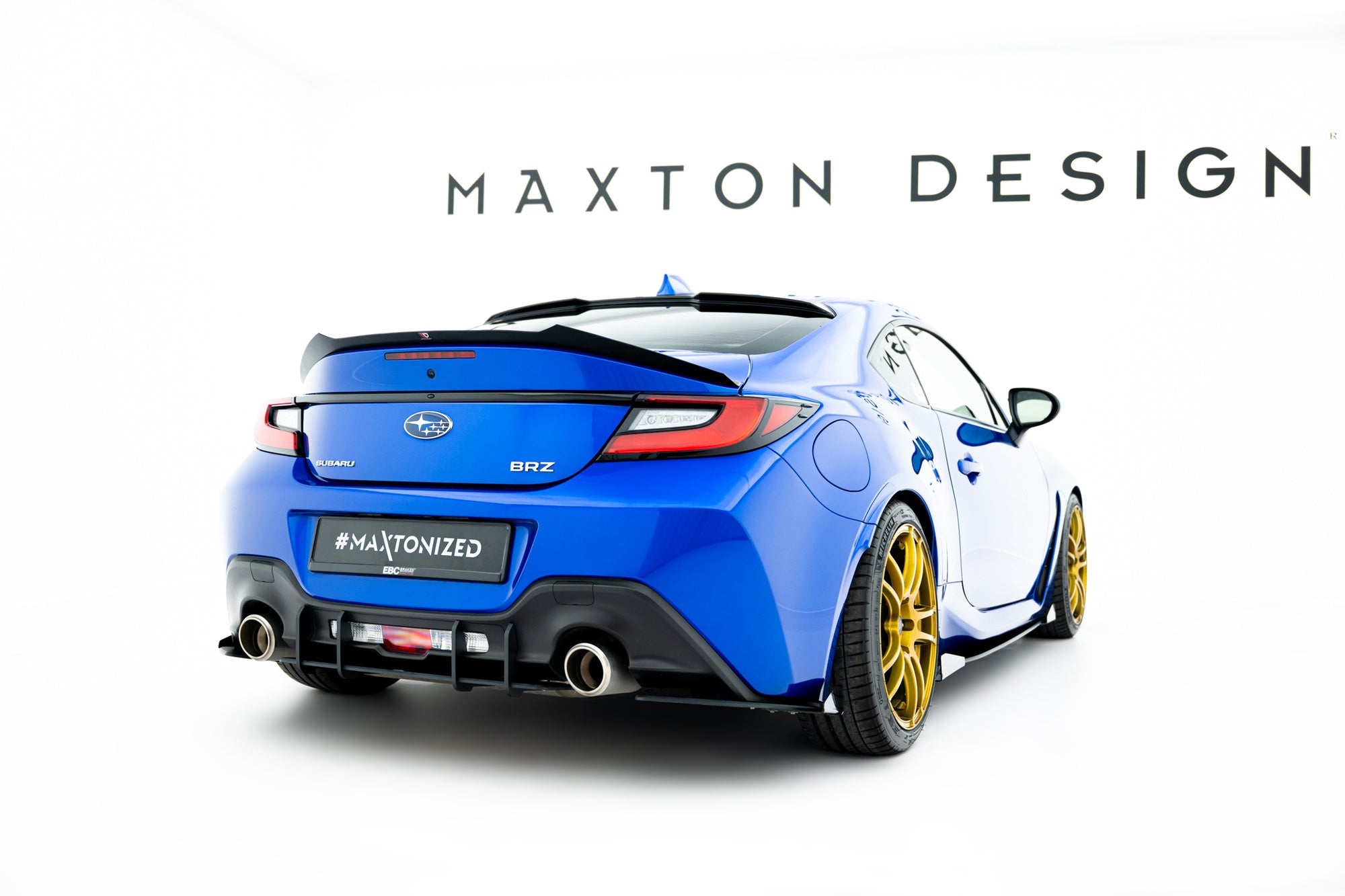 Prelungire splitter bara spate si flapsuri Toyota GR86 Mk1 Subaru BRZ Mk2 2021- v8 - Maxton Design