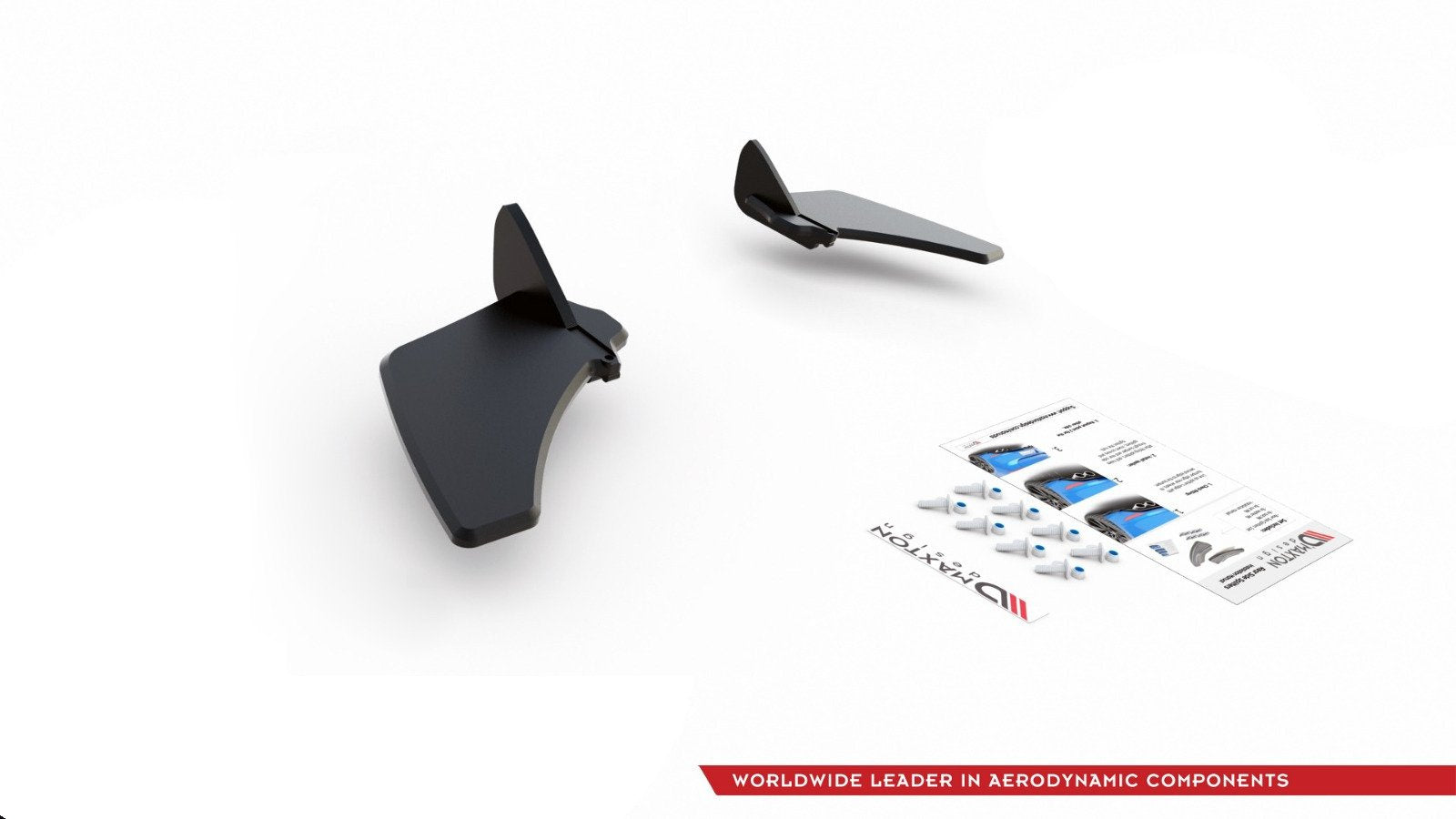 Prelungire splitter bara spate Volkswagen Golf 7 Gti 2013-2016 v23 - Maxton Design