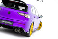 Prelungire splitter bara spate si flapsuri Volkswagen Golf R Mk8 / Mk8 Facelift 2020- v60 - Maxton Design