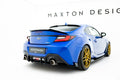 Prelungire splitter bara spate Toyota GR86 Mk1 Subaru BRZ Mk2 2021- v7 - Maxton Design