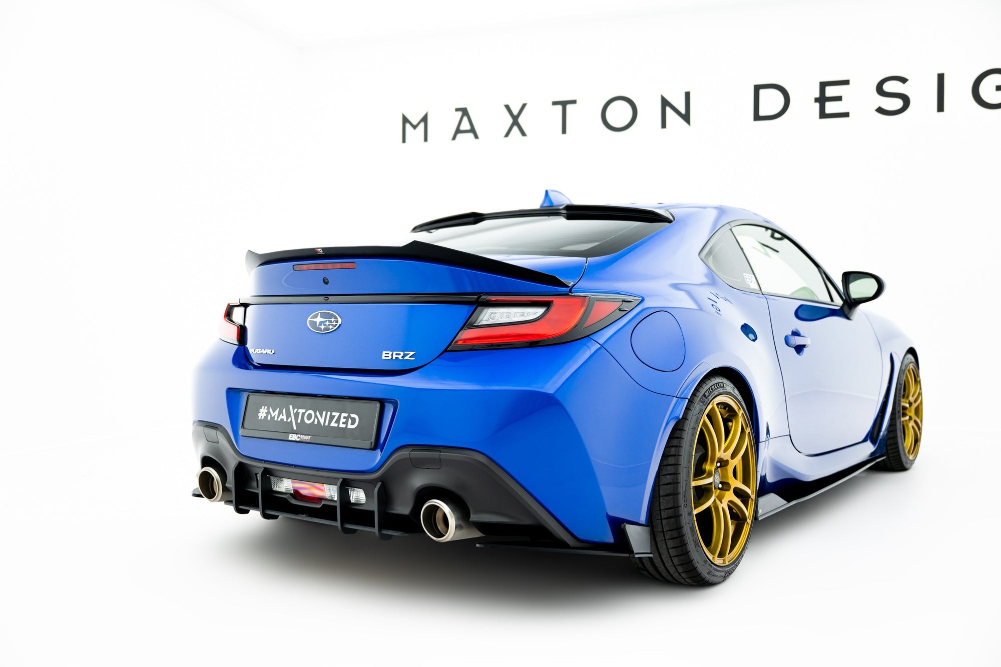 Prelungire splitter bara spate Toyota GR86 Mk1 Subaru BRZ Mk2 2021- v7 - Maxton Design