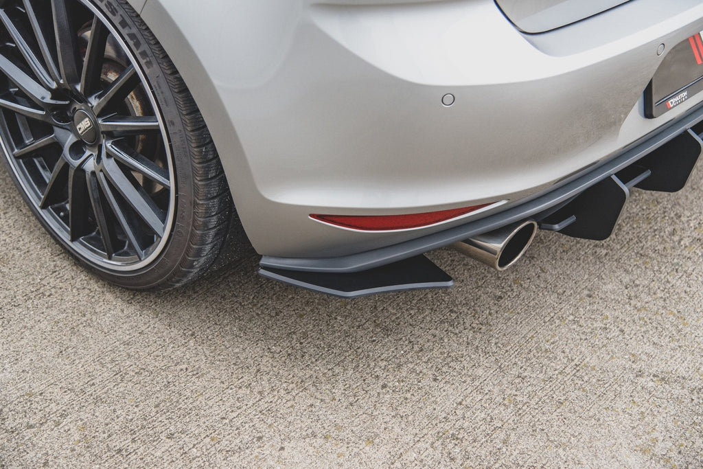 Prelungire splitter bara spate Volkswagen Golf 7 Gti 2013-2016 v24 - Maxton Design