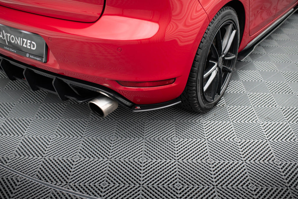 Prelungire splitter bara spate Volkswagen Golf GTI Mk6 2008-2012 v10 - Maxton Design
