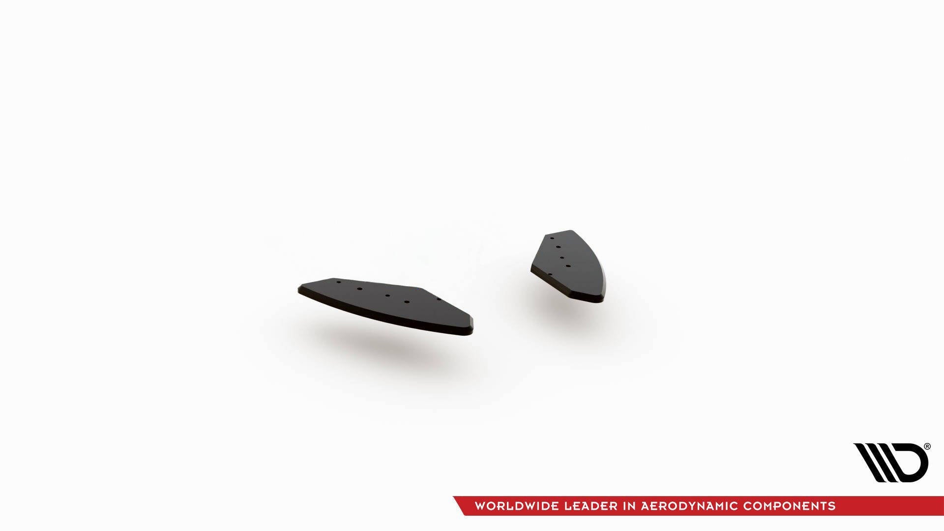Prelungire splitter bara spate Volkswagen Golf GTI Mk6 2008-2012 v10 - Maxton Design
