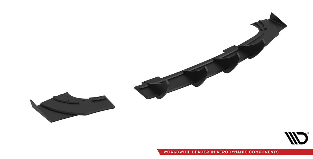 Prelungire difuzor bara spate si flapsuri Opel Astra J GTC OPC-Line 2011-2018 v5 - Maxton Design