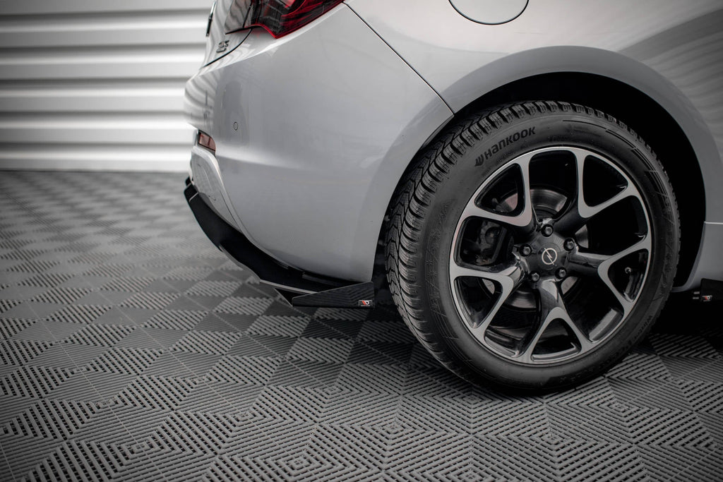 Prelungire difuzor bara spate si flapsuri Opel Astra J GTC OPC-Line 2011-2018 v5 - Maxton Design