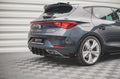Prelungire difuzor bara spate si flapsuri Seat Leon FR Hatchback Mk4 2020- v25 - Maxton Design