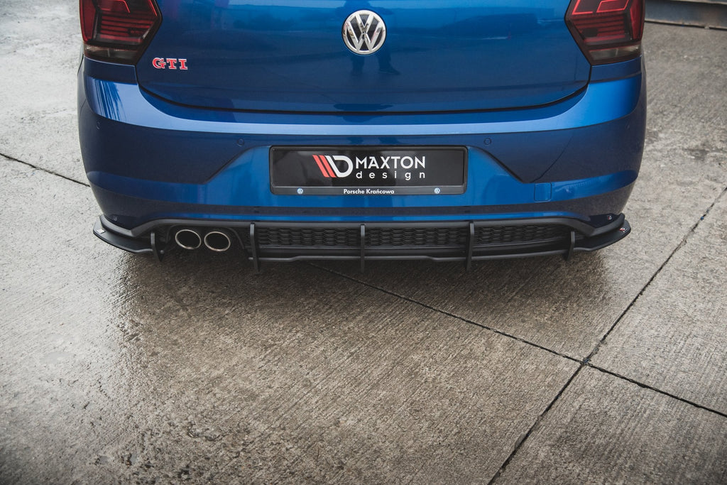 Prelungire difuzor bara spate Volkswagen Polo GTI Mk6 2017- v7 - Maxton Design