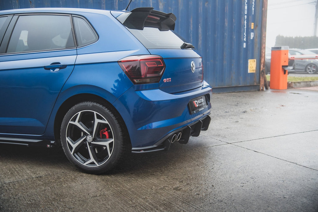 Prelungire difuzor bara spate Volkswagen Polo GTI Mk6 2017- v7 - Maxton Design