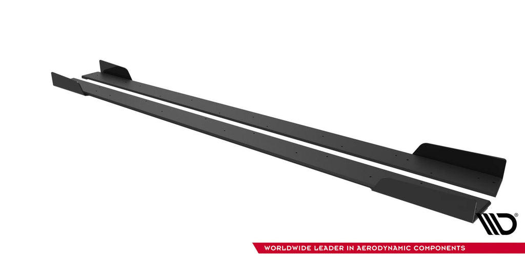 Praguri si flapsuri Mitsubishi Lancer EVO X 2007-2015 v4 - Maxton Design