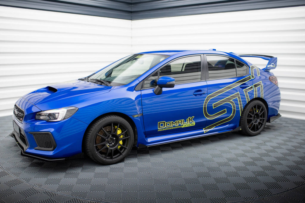 Praguri si flapsuri Subaru WRX STI Mk1 2014-2021 v3 - Maxton Design