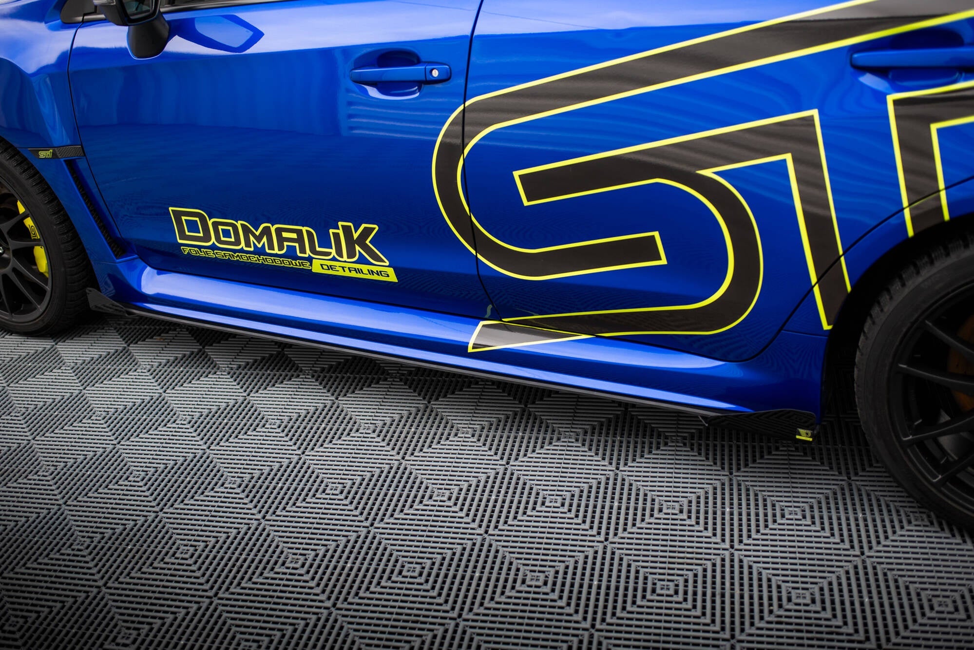 Praguri si flapsuri Subaru WRX STI Mk1 2014-2021 v3 - Maxton Design