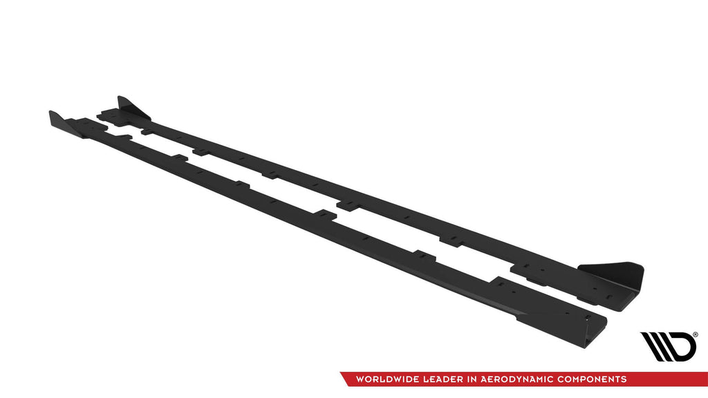 Praguri si flapsuri Subaru WRX STI Mk1 2014-2021 v3 - Maxton Design