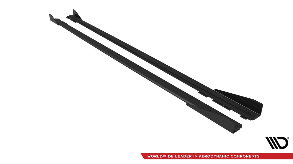 Praguri si flapsuri Volkswagen Polo GTI Mk6 Facelift 2021- v9 - Maxton Design