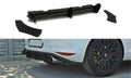 Prelungire splitter difuzor bara spate Volkswagen Golf 7 GTI 2012-2016 v2 - Maxton Design