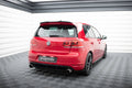 Prelungire splitter difuzor bara spate Volkswagen Golf 6 GTI 35TH 2008-2012 v5 - Maxton Design