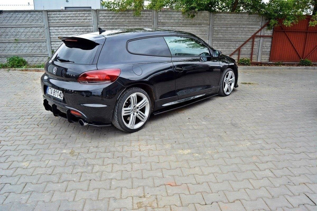 Prelungire difuzor splitter bara spate Volkswagen Scirocco R Mk3 2009-2013 v2 - Maxton Design