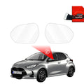 Folie de protecție împotriva ploii pentru oglinzile exterioare - Toyota Yaris 4 (2020-2025)