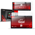 Folie de protecție pentru ecran 2în1 pentru BYD Seal (2025) Anti-Amprentă, Mată