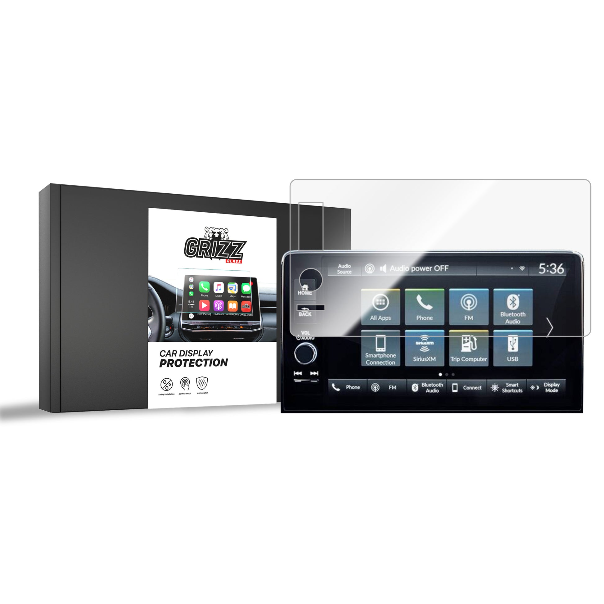 Folie de protecție pentru ecran pentru Honda HR-V 3 9" (2022-2025) folie pentru navigație, rezistentă la zgârieturi, clară
