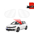 Folie de protecție împotriva ploii pentru oglinzile exterioare - Volkswagen Golf 6 (2008-2012)