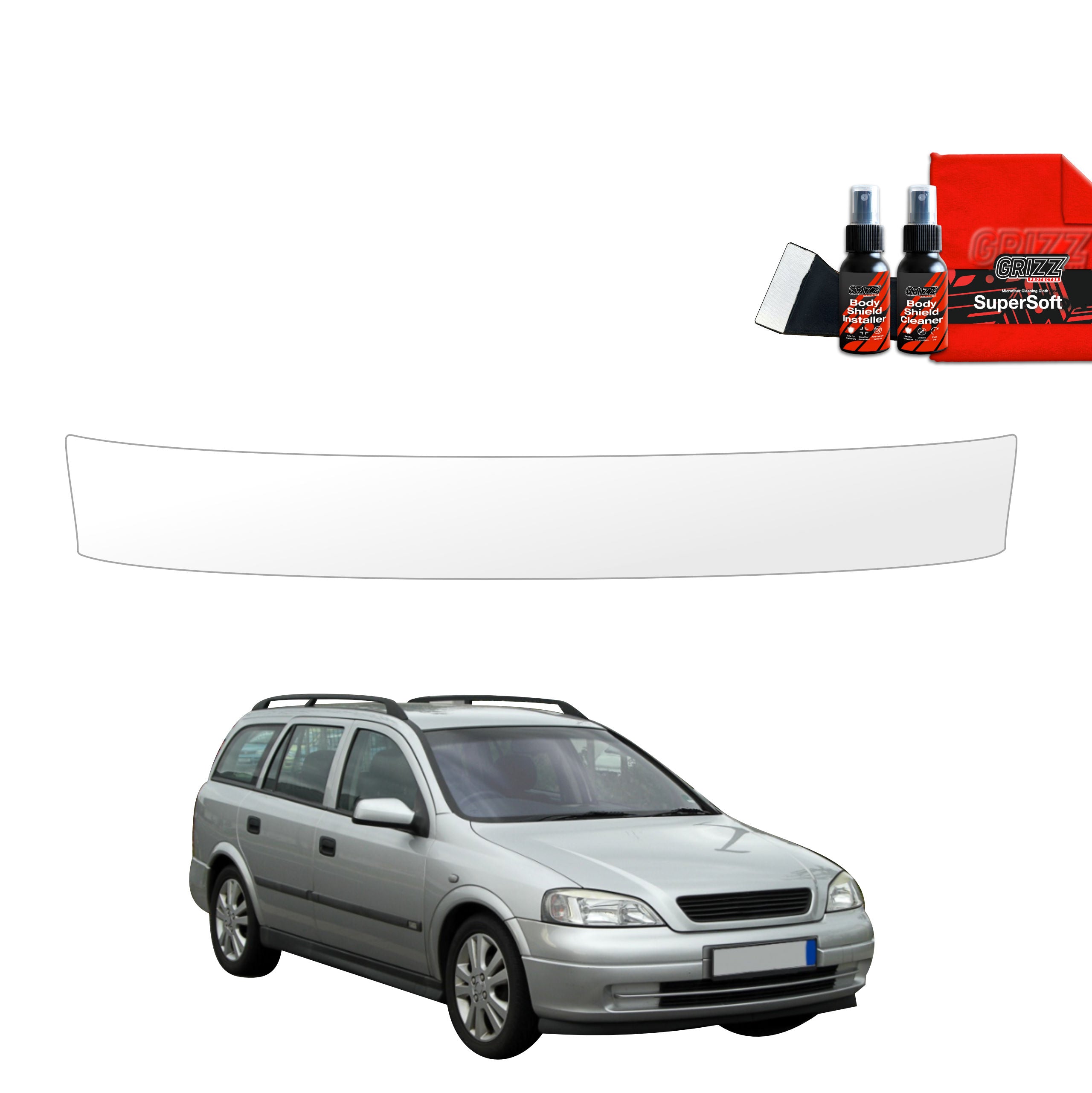 Folie de protecție pentru marginea portbagajului - Opel Astra G Combi (1998-2009)