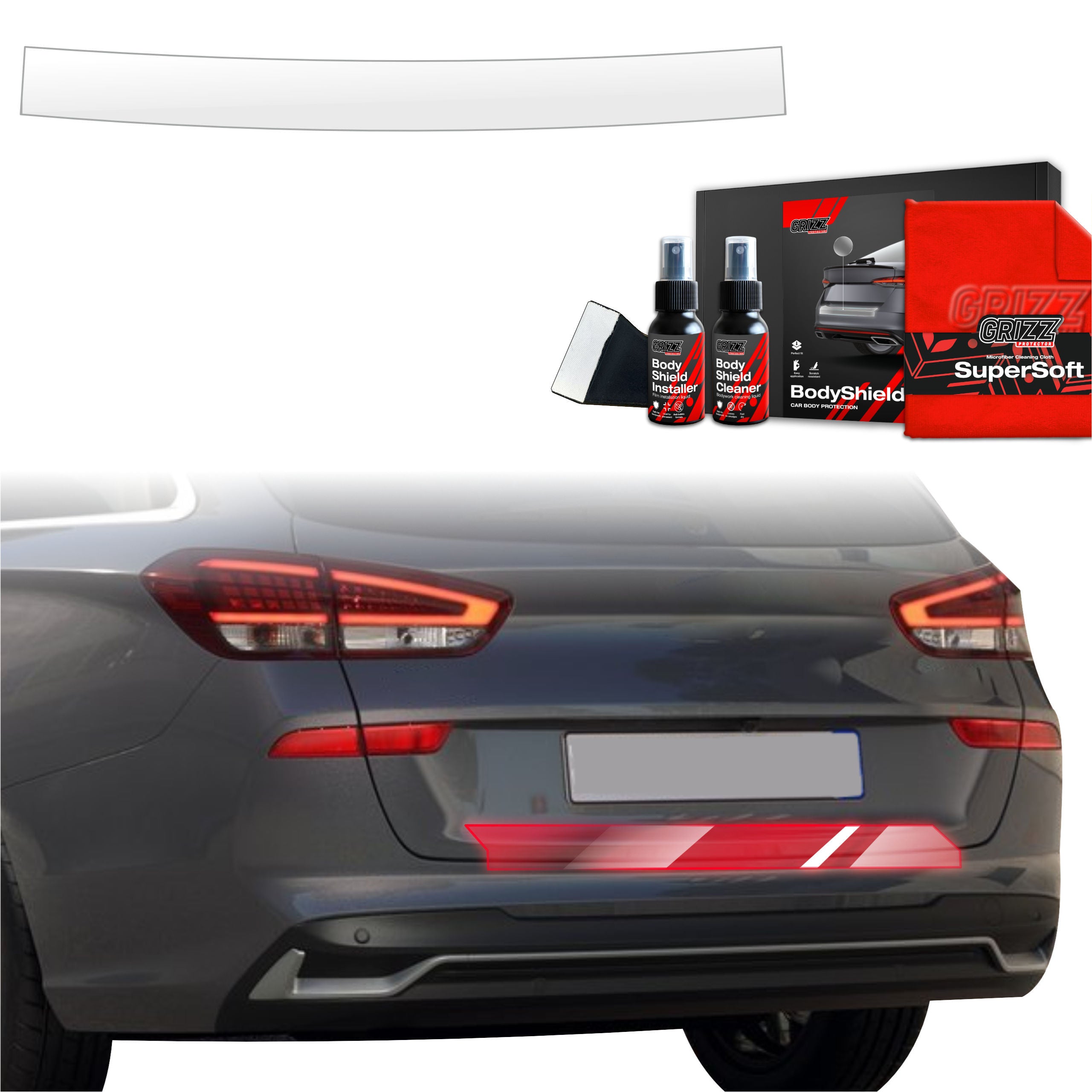 Folie de protecție pentru pragul portbagajului - Hyundai i30 Wagon (2020-2025)