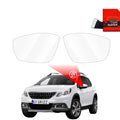 Folie de protecție împotriva ploii pentru oglinzile exterioare - Peugeot 2008 (2013-2019)