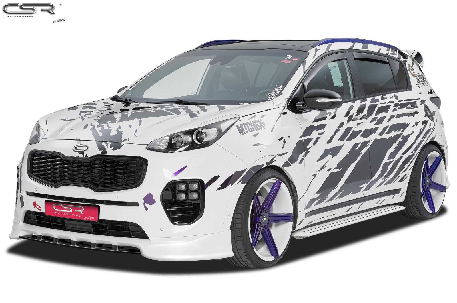 Bara de protecție față pentru Kia Sportage QL FA267