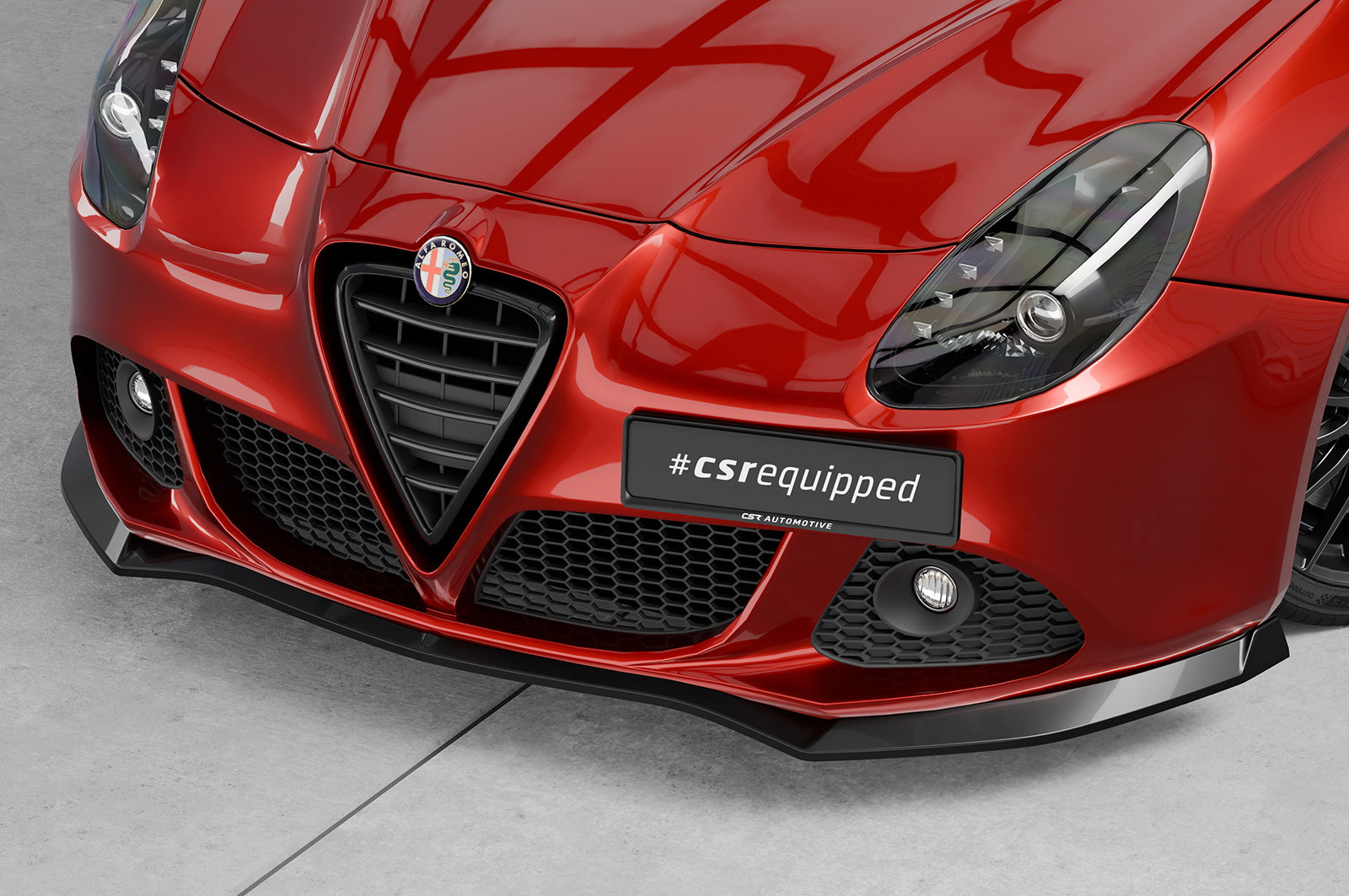 Eleron față Buză spoiler cupe cu ABE pentru Alfa Romeo Giulietta (Tip 940) CSL834