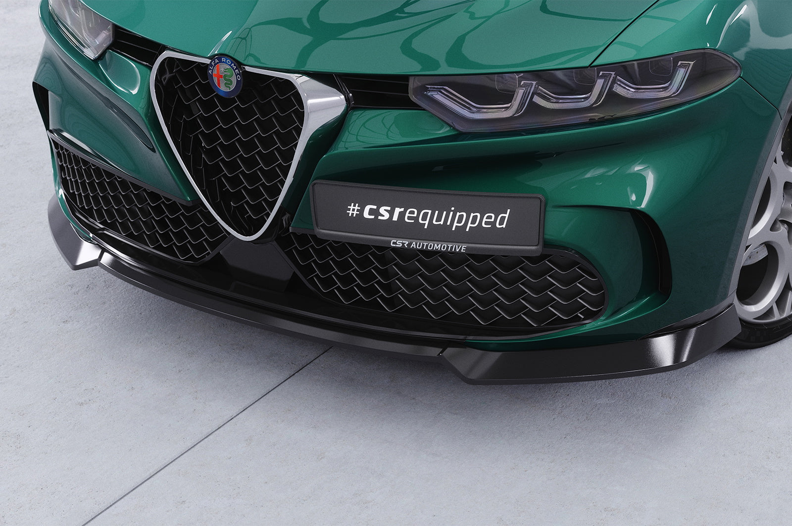 Eleron față Buză spoiler cupă cu ABE pentru Alfa Romeo Tonale CSL905