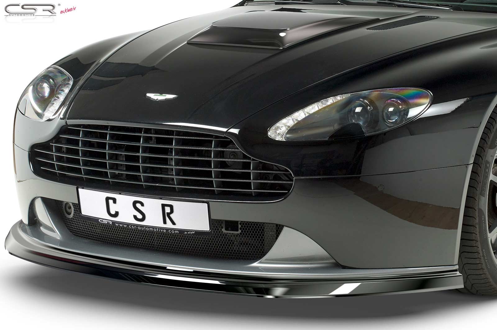 Eleron față Buză spoiler cupă cu ABE pentru Aston Martin Vantage CSL392