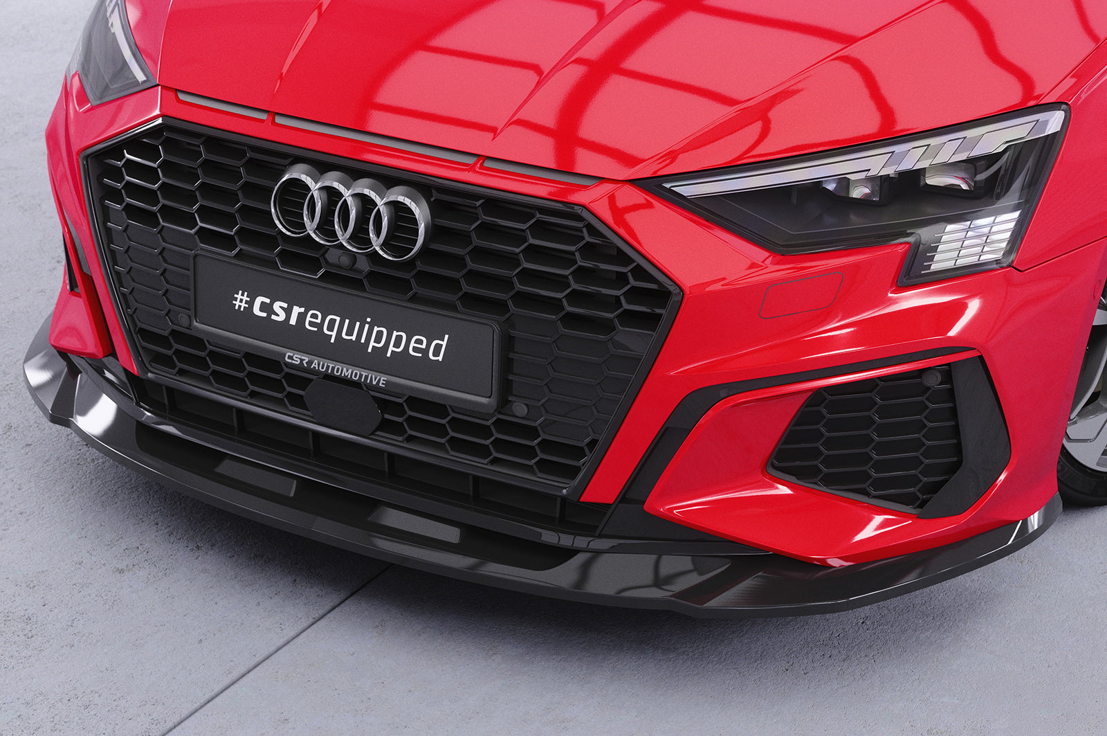 Eleron față Buză spoiler tip cupă cu ABE pentru Audi A3 8Y S-Line / S3 8Y CSL483