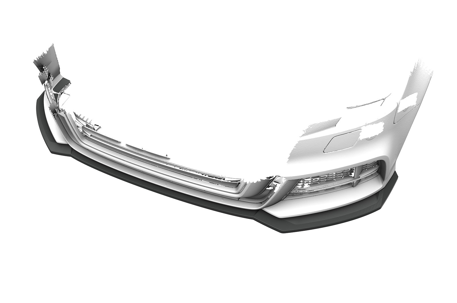 Eleron față Buză spoiler cupe cu ABE pentru Audi A3 S-Line / S3 8V CSL990