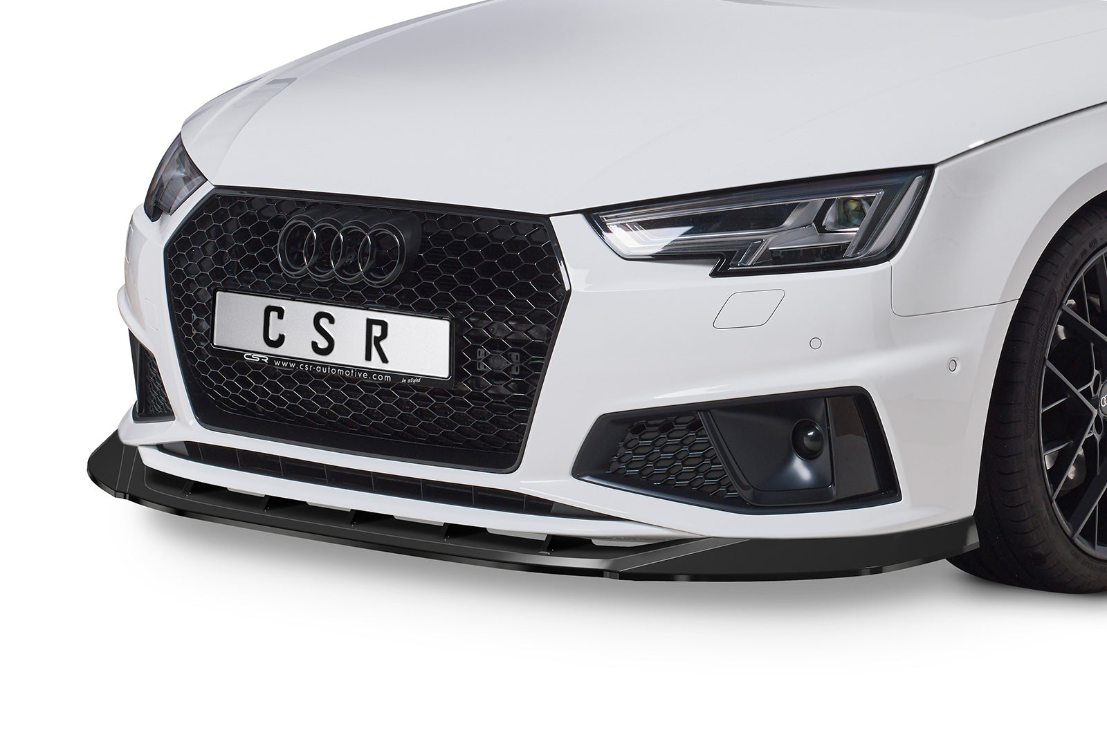 Eleron față Buză spoiler cupă cu ABE pentru Audi A4 B9 CSL503
