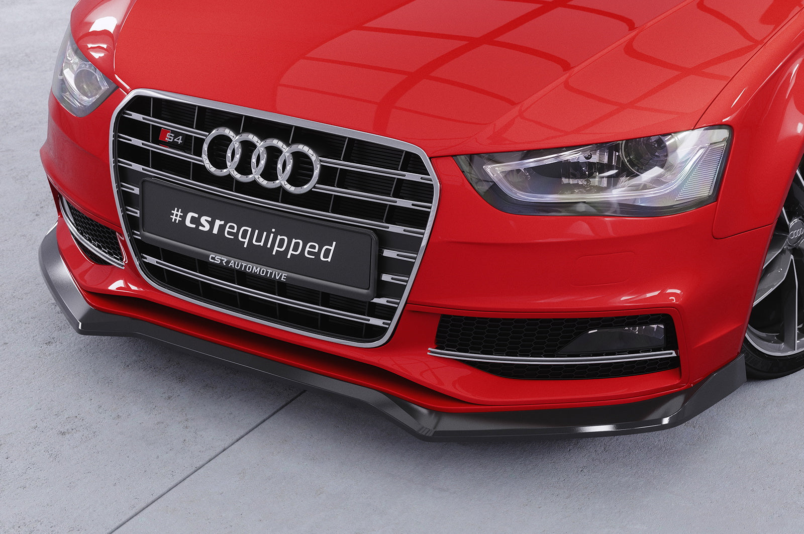 Eleron față Buză spoiler cupe cu ABE pentru Audi A4 / S4 B8 (Tip 8K) CSL825