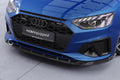 Eleron față Buză spoiler cupe cu ABE pentru Audi A4 / S4 B9 (8W) CSL561