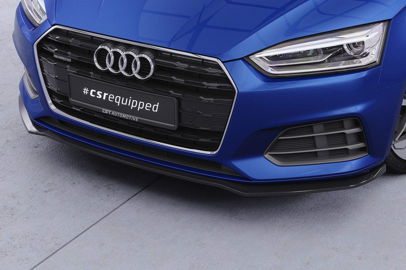 Eleron față Buză spoiler cupă cu ABE pentru Audi A5 (F5) CSL873