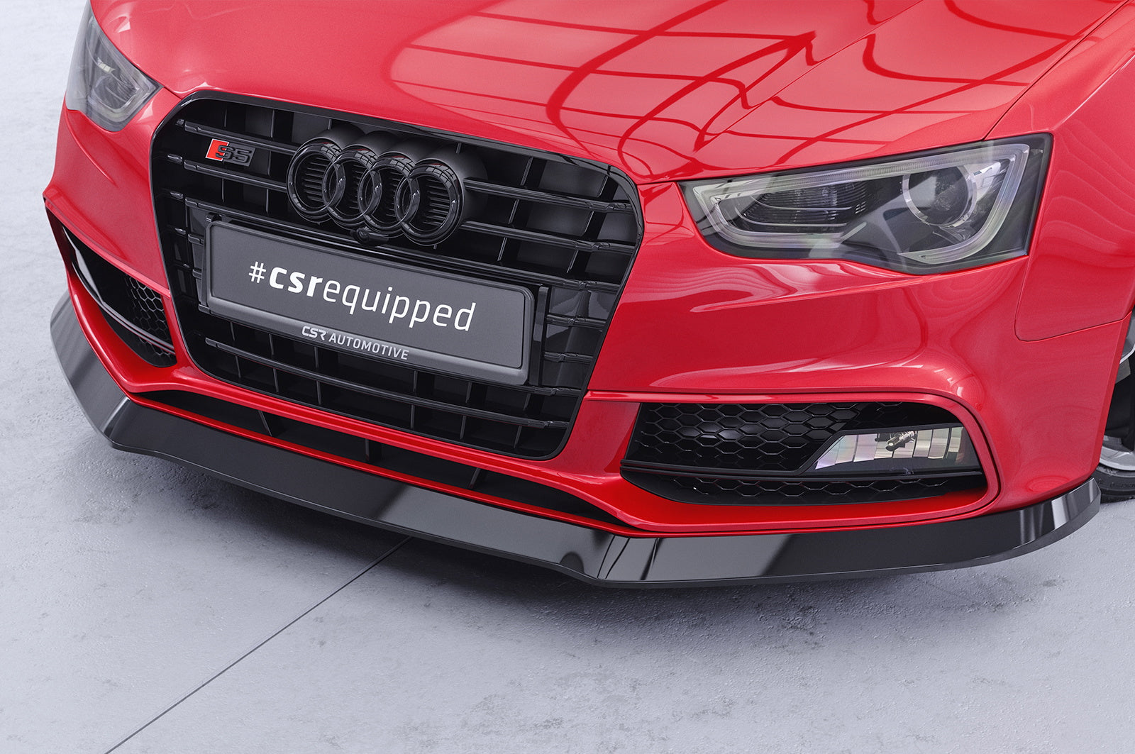 Eleron față Buză spoiler cupă cu ABE pentru Audi A5/S5 8T CSR-CSL187
