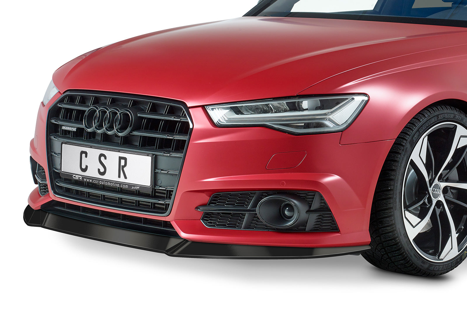Eleron față Buză spoiler cupe cu ABE pentru Audi A6 C7 4G S-Line/ S6 C7 4G CSL410