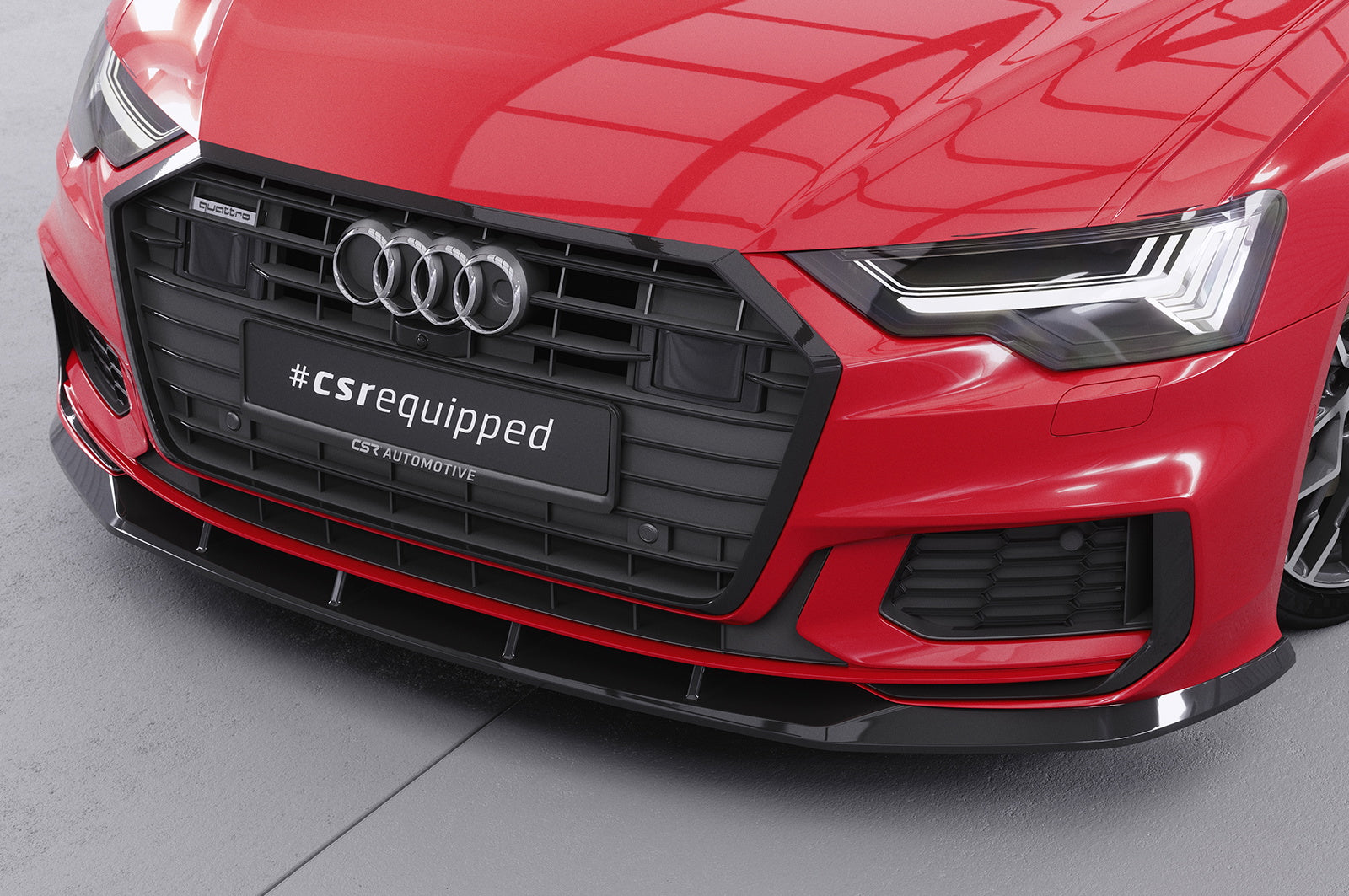 Eleron față Buză spoiler cupe cu ABE pentru Audi A6 S-Line / S6 C8 (Tip 4K/F2) CSL413