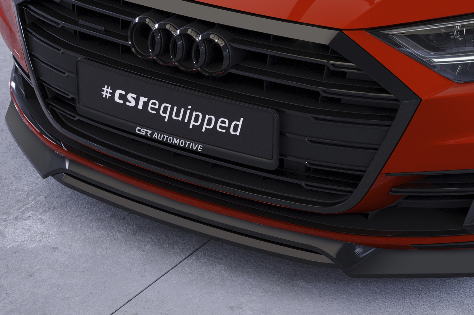 Eleron față Buză spoiler cupă cu ABE pentru Audi A8 (D5) CSL706